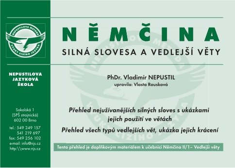 Němčina - Silná slovesa